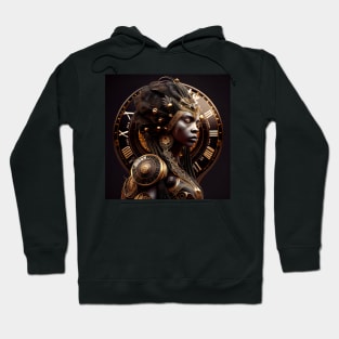 Afro Futuristic Zodiacs-Virgo Hoodie